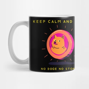 Keep Calm & Dogecoin 01 Mug